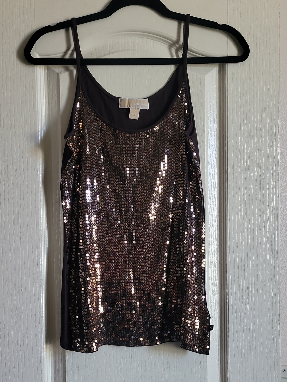 Michael Kors Bronze Sequin Cami